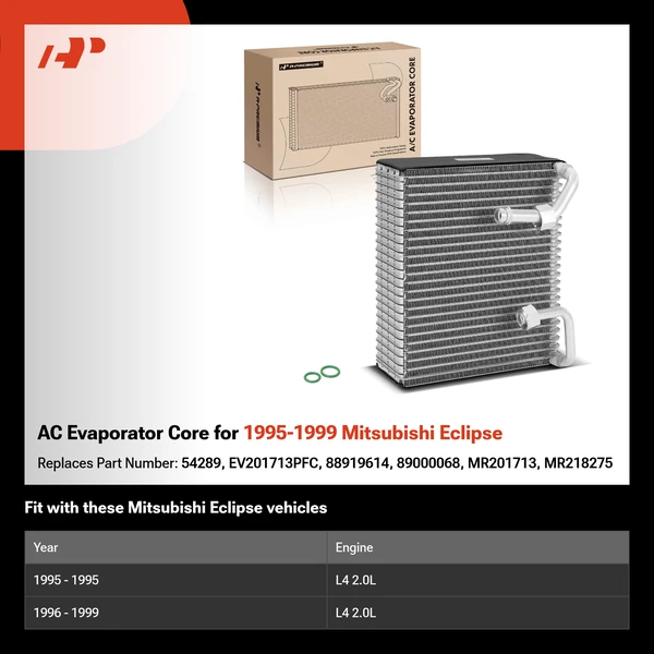 AC Evaporator Core for 1995-1999 Mitsubishi Eclipse