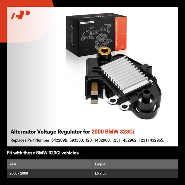 Alternator Voltage Regulator for 2000 BMW 323Ci