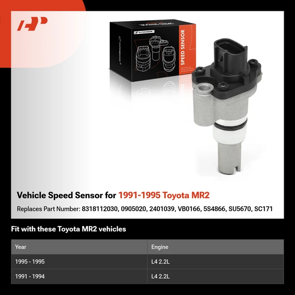 Vehicle Speed Sensor for 1991-1995 Toyota MR2