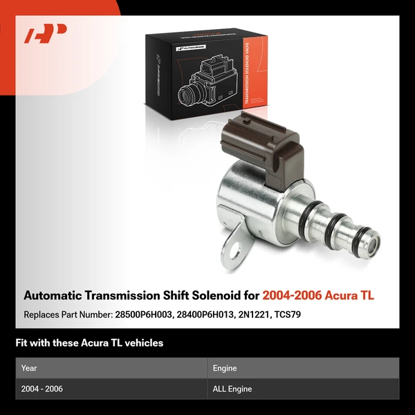 Automatic Transmission Shift Solenoid for 2004-2006 Acura TL