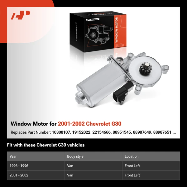 Window Motor for 2001-2002 Chevrolet G30