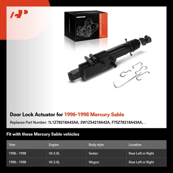 Door Lock Actuator for 1996-1998 Mercury Sable