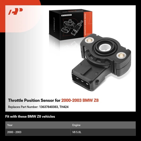 Throttle Position Sensor for 2000-2003 BMW Z8