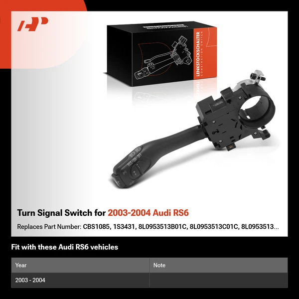 Turn Signal Switch for 2003-2004 Audi RS6