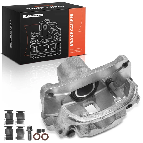 1-Pc Brake Caliper Rear Left Driver Side 1-Piston A-Premium APBC2866