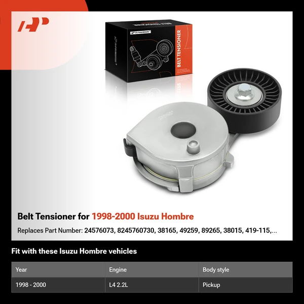 Belt Tensioner for 1998-2000 Isuzu Hombre