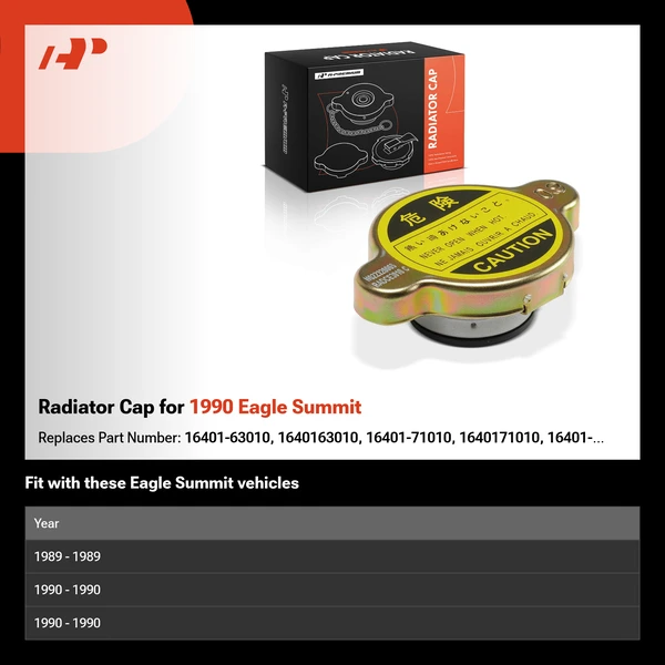 Radiator Cap for 1990 Eagle Summit