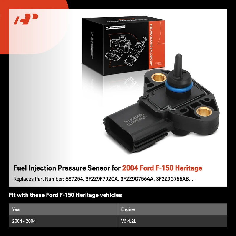 Fuel Injection Pressure Sensor for 2004 Ford F-150 Heritage