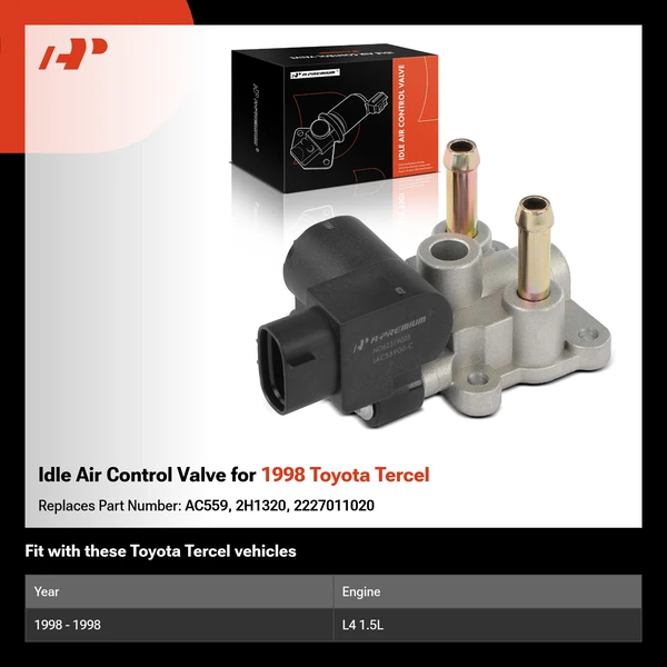 Idle Air Control Valve for 1998 Toyota Tercel