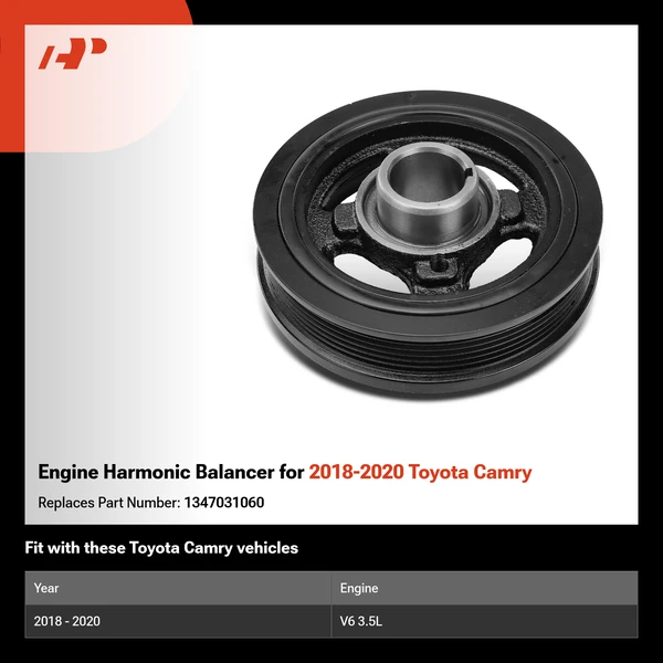 Engine Harmonic Balancer for 2018-2020 Toyota Camry
