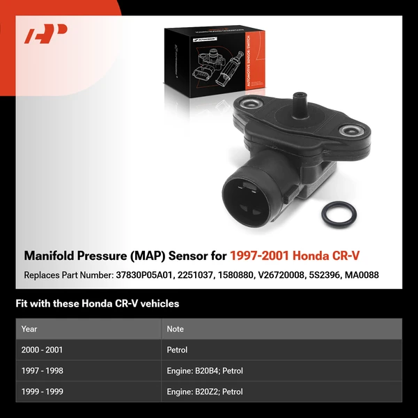 Manifold Pressure (MAP) Sensor for 1997-2001 Honda CR-V