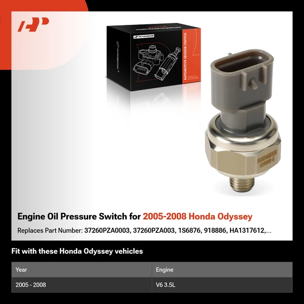 Engine Oil Pressure Switch for 2005-2008 Honda Odyssey
