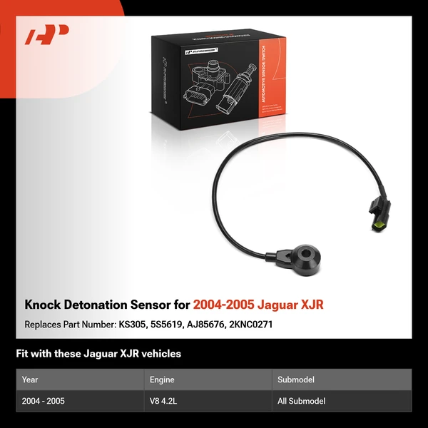 Knock Detonation Sensor for 2004-2005 Jaguar XJR