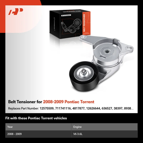 Belt Tensioner for 2008-2009 Pontiac Torrent