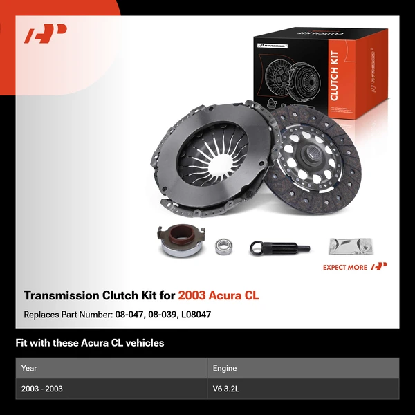 Transmission Clutch Kit for 2003 Acura CL