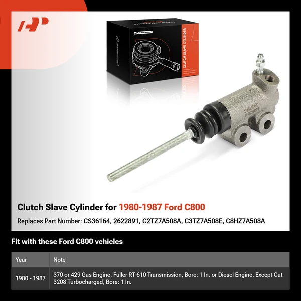 Clutch Slave Cylinder for 1980-1987 Ford C800