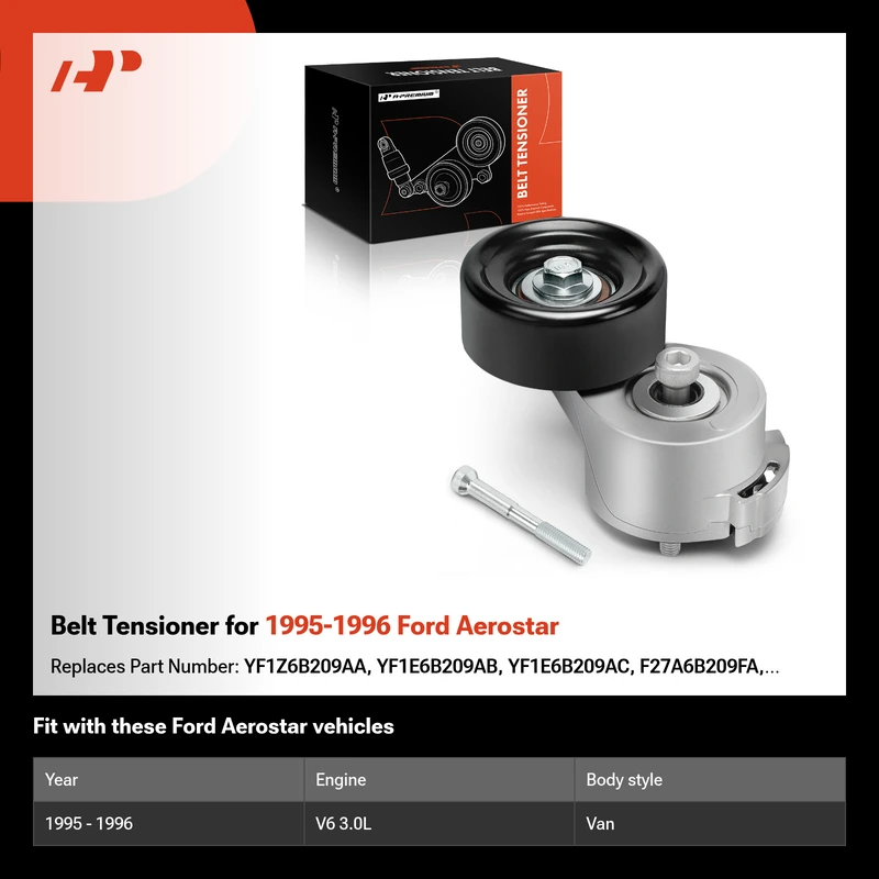 Belt Tensioner for 1995-1996 Ford Aerostar