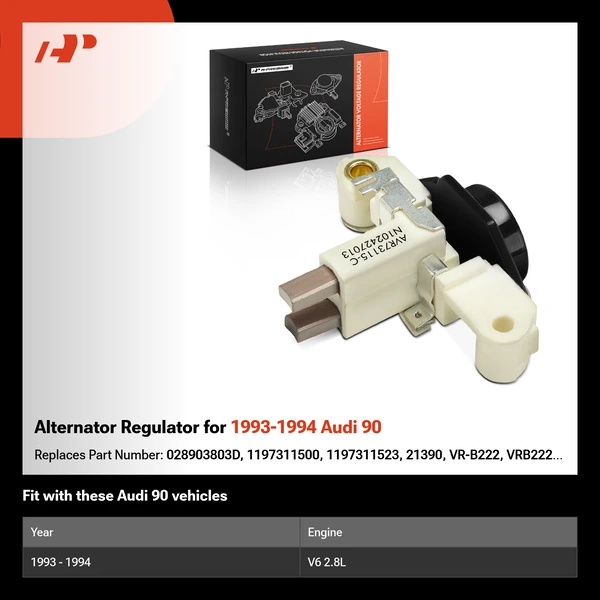 Alternator Regulator for 1993-1994 Audi 90