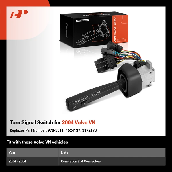 Turn Signal Switch for 2004 Volvo VN