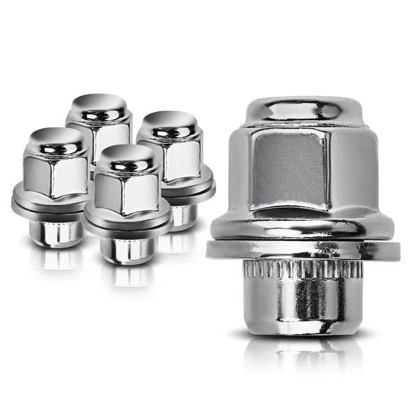 5 Pcs Front or Rear M12-1.5 Wheel Lug Nut for Toyota RAV4 Camry Lexus ES250 RX350