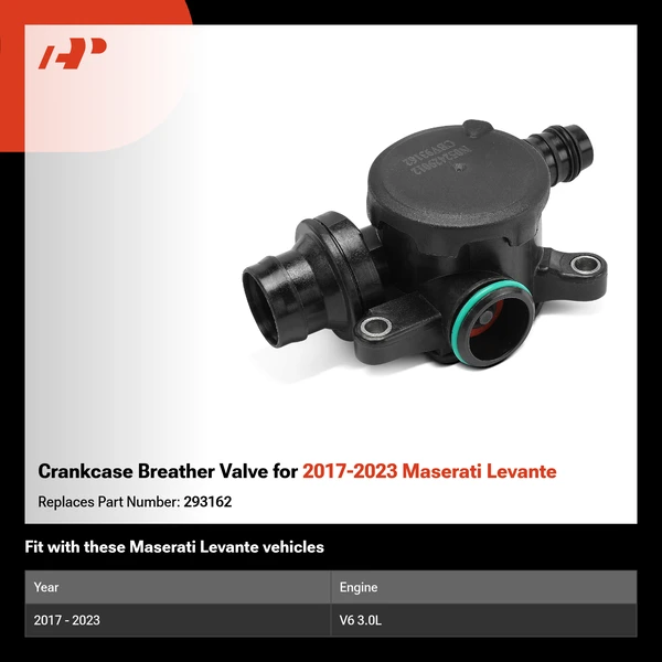 Crankcase Breather Valve for 2017-2023 Maserati Levante