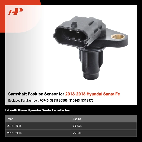 Camshaft Position Sensor for 2013-2018 Hyundai Santa Fe