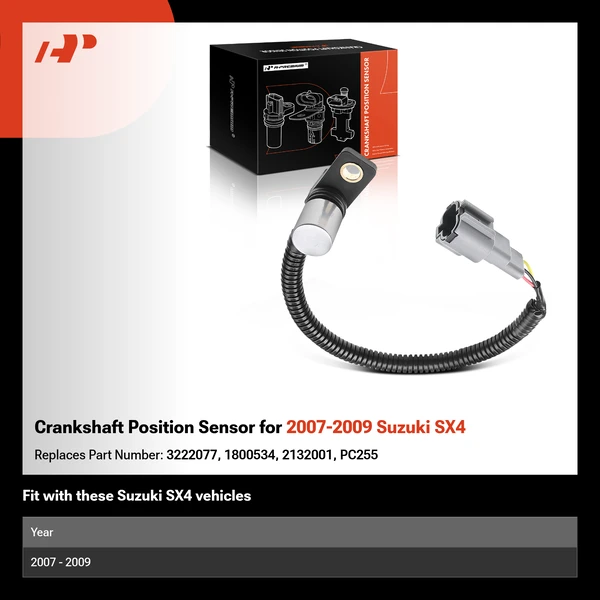 Crankshaft Position Sensor for 2007-2009 Suzuki SX4