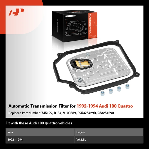 Automatic Transmission Filter for 1992-1994 Audi 100 Quattro