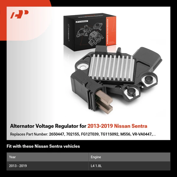 Alternator Voltage Regulator for 2013-2019 Nissan Sentra