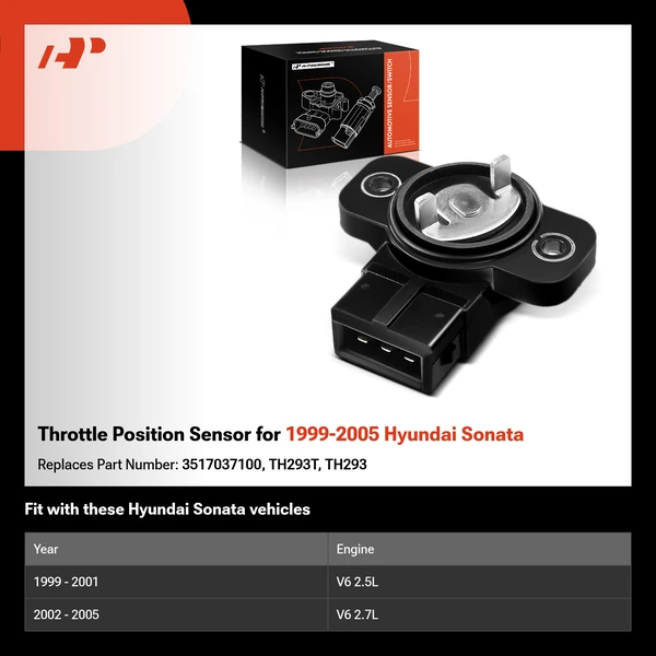 Throttle Position Sensor for 1999-2005 Hyundai Sonata