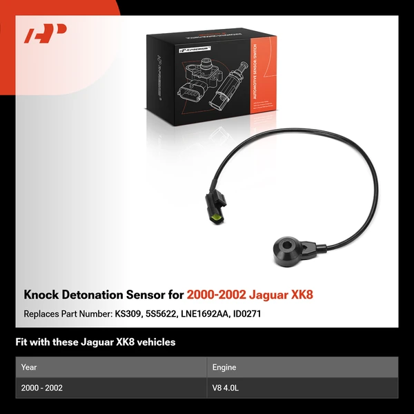 Knock Detonation Sensor for 2000-2002 Jaguar XK8