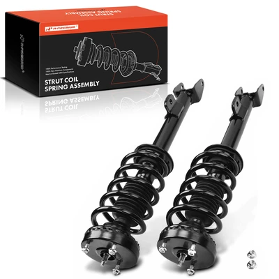 2 Pcs Front Complete Strut & Coil Spring Assembly