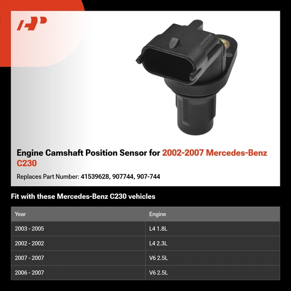 Engine Camshaft Position Sensor for 2002-2007 Mercedes-Benz C230