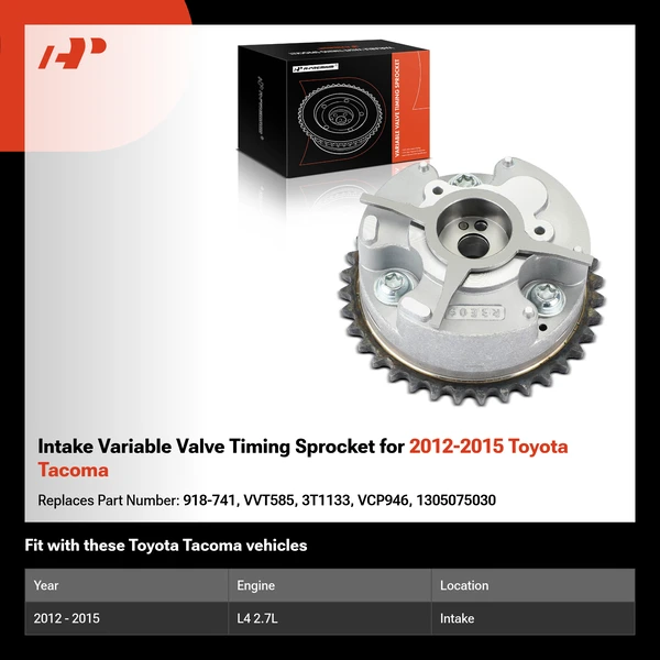 Intake Variable Valve Timing Sprocket for 2012-2015 Toyota Tacoma