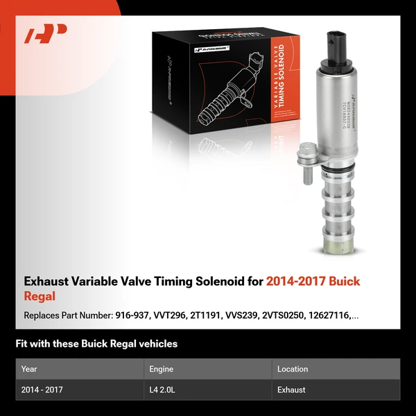 Exhaust Variable Valve Timing Solenoid for 2014-2017 Buick Regal