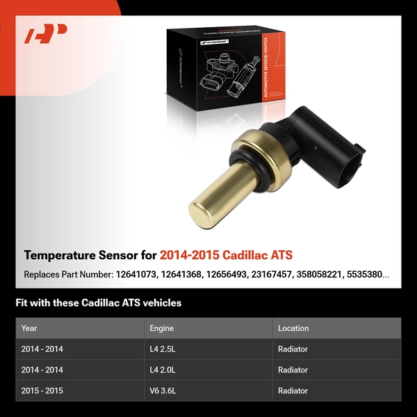 Temperature Sensor for 2014-2015 Cadillac ATS