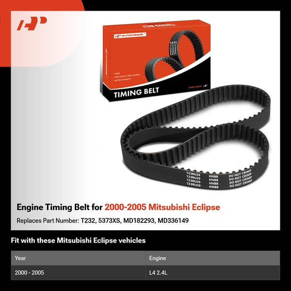 Engine Timing Belt for 2000-2005 Mitsubishi Eclipse