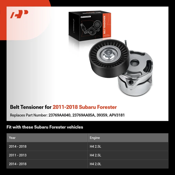 Belt Tensioner for 2011-2018 Subaru Forester