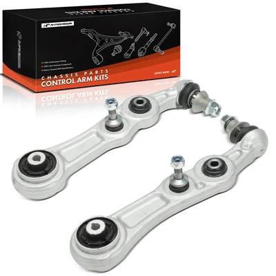 2 Pcs Front Lower Rearward Control Arm & Ball Joint