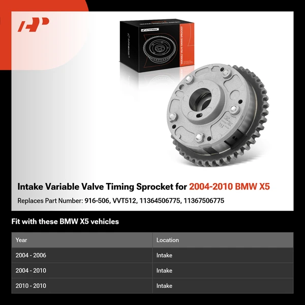 Intake Variable Valve Timing Sprocket for 2004-2010 BMW X5