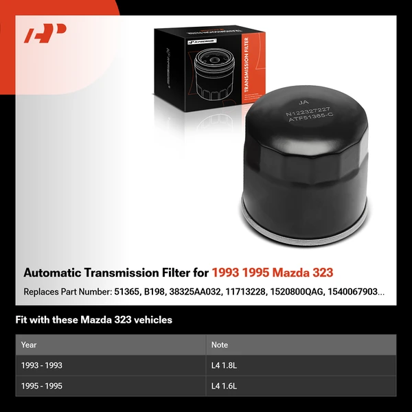 Automatic Transmission Filter for 1993 1995 Mazda 323