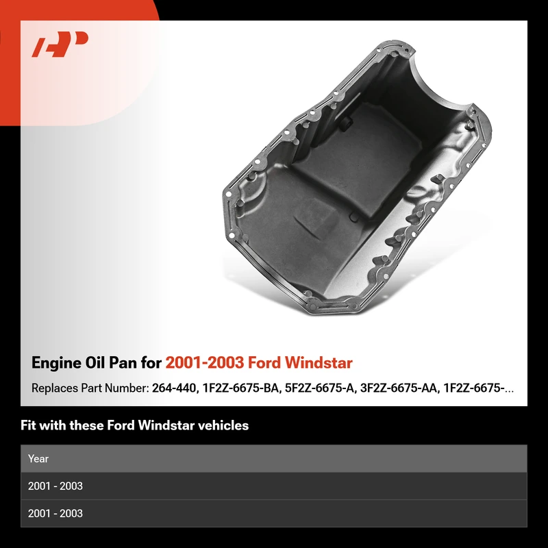 Engine Oil Pan for 2001-2003 Ford Windstar