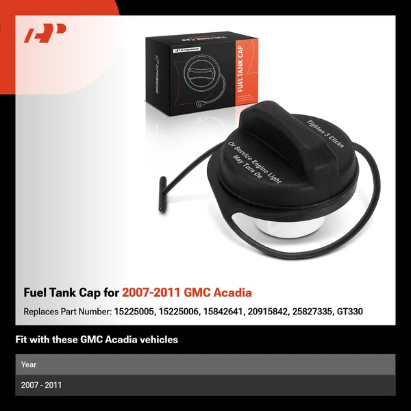 Fuel Tank Cap for 2007-2011 GMC Acadia