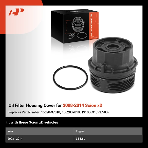 Oil Filter Housing Cover for 2008-2014 Scion xD