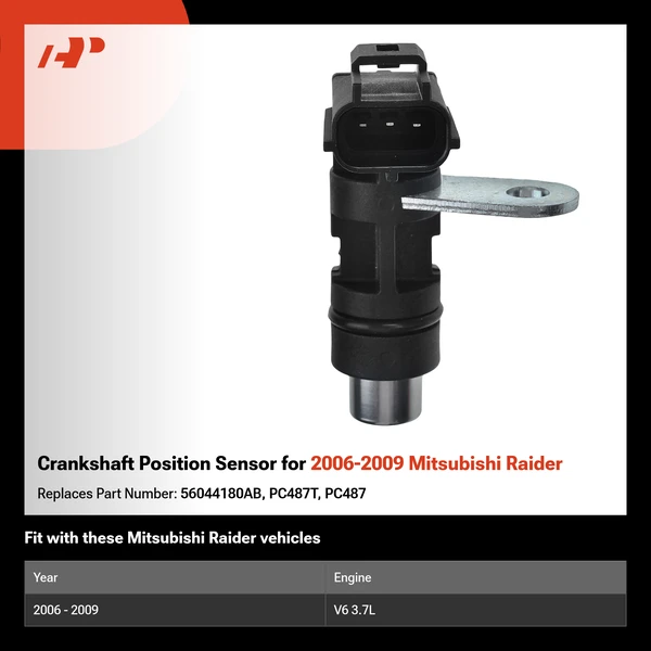 Crankshaft Position Sensor for 2006-2009 Mitsubishi Raider