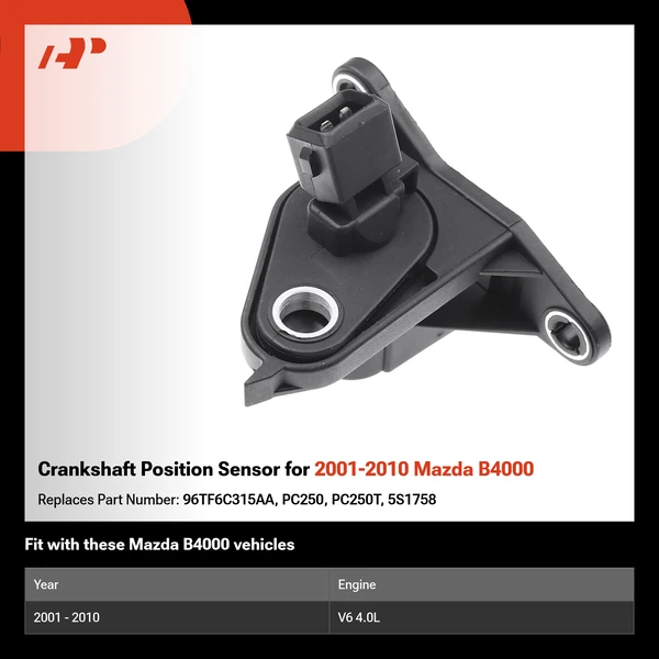 Crankshaft Position Sensor for 2001-2010 Mazda B4000
