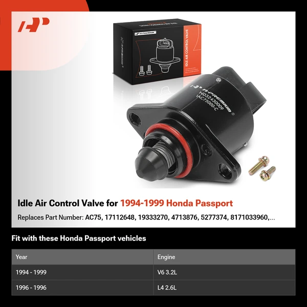 Idle Air Control Valve for 1994-1999 Honda Passport