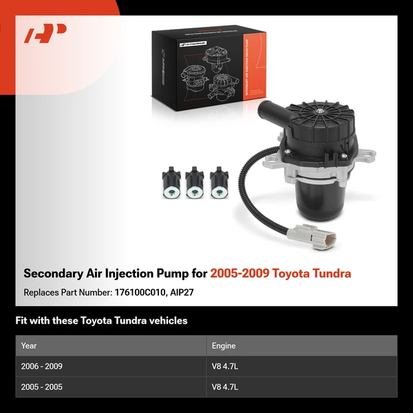 Secondary Air Injection Pump for 2005-2009 Toyota Tundra