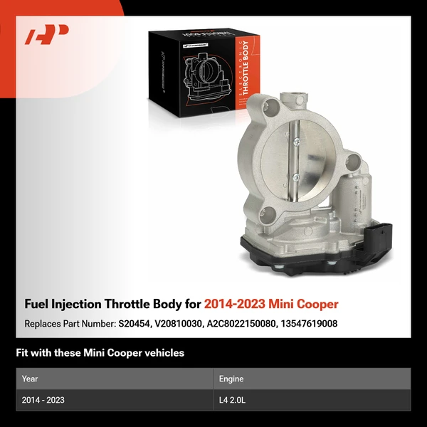 Fuel Injection Throttle Body for 2014-2023 Mini Cooper