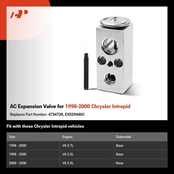 AC Expansion Valve for 1998-2000 Chrysler Intrepid
